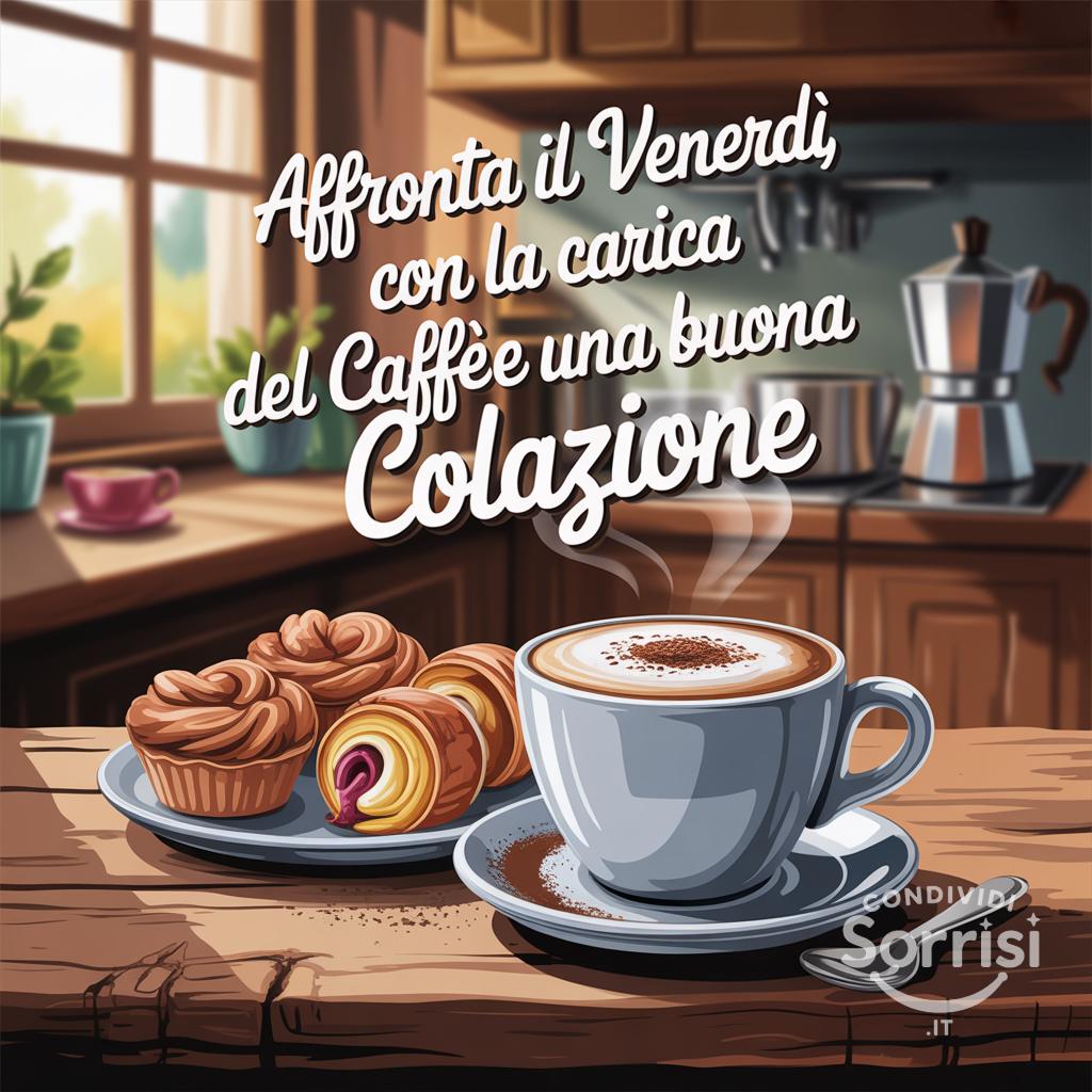 Affronta il venerdì con la carica del caffè e una buona colazione