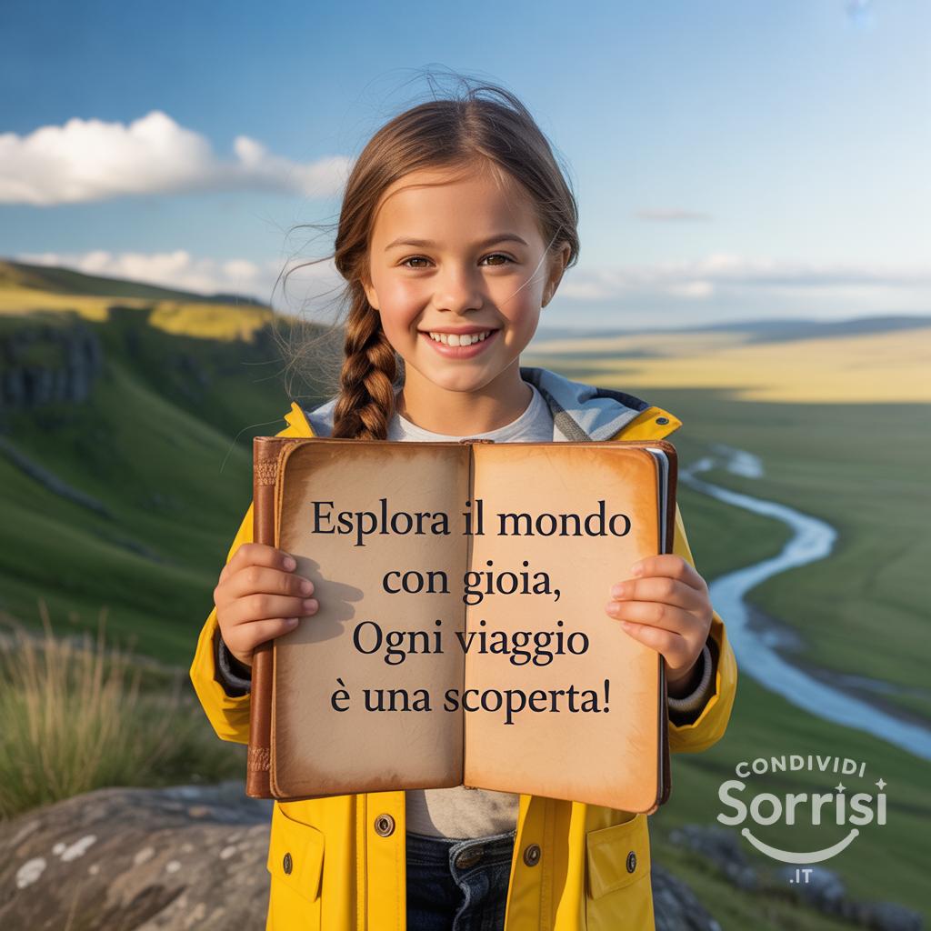 Esplora il mondo con gioia, ogni viaggio è una scoperta!