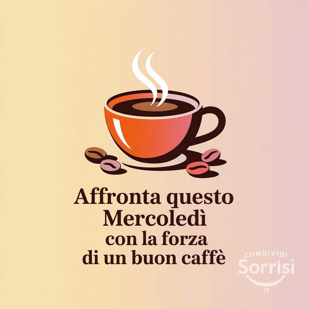 Affronta questo mercoledì con la forza di un buon caffè