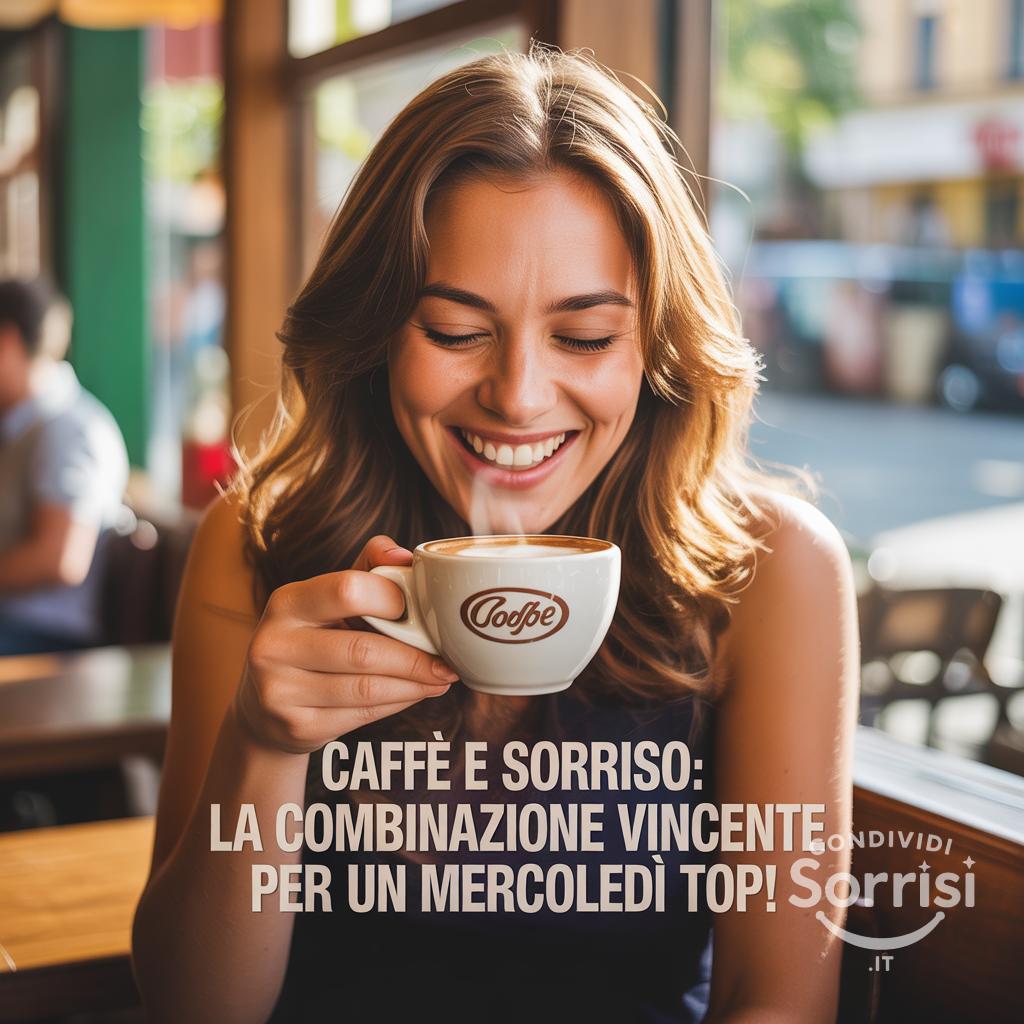Caffè e sorriso: la combinazione vincente per un mercoledì top!