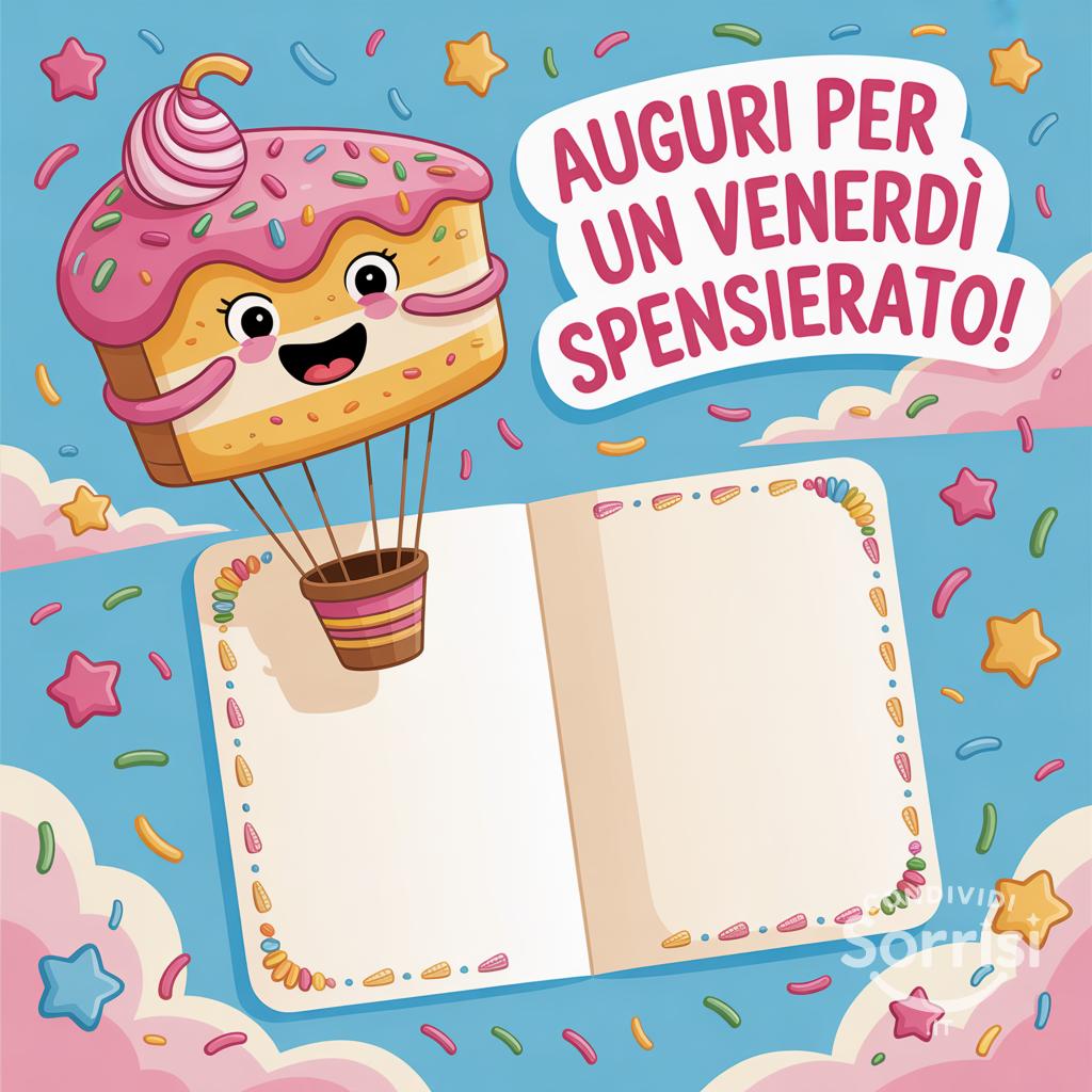 Auguri per un venerdì spensierato!
