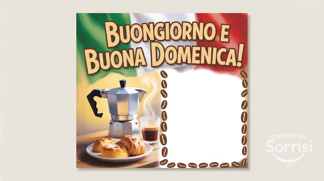 Buongiorno e buona domenica!