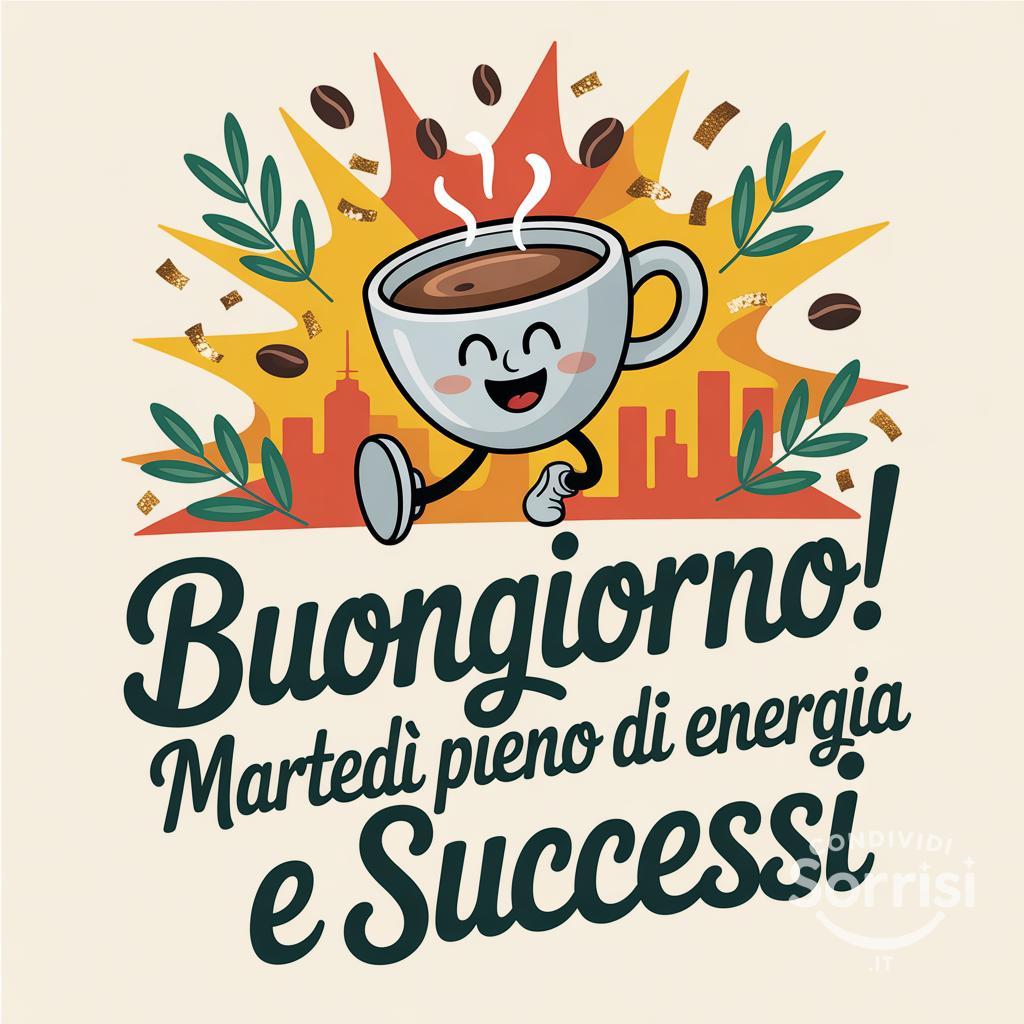 Buongiorno! Martedì pieno di energia e successi