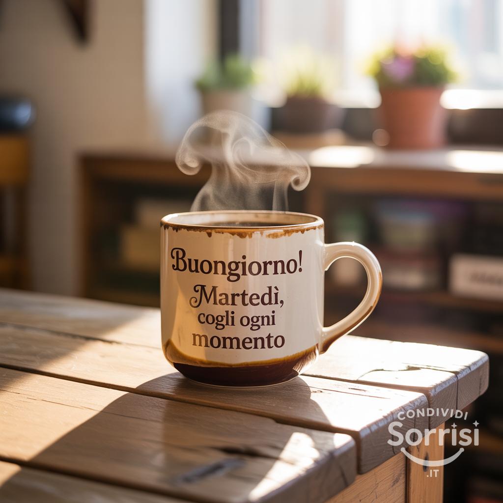 Buongiorno! Martedì, cogli ogni momento