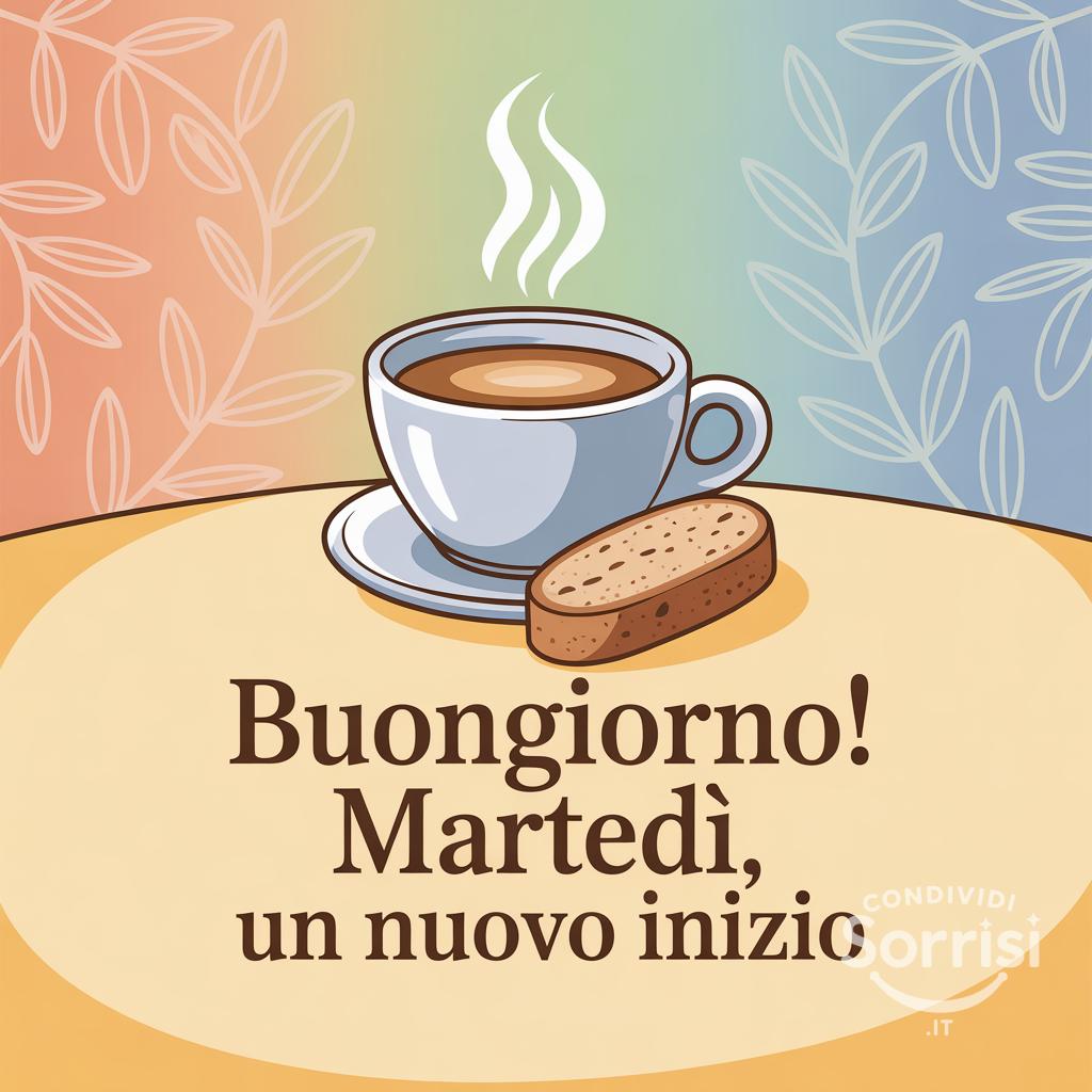 Buongiorno! Martedì, un nuovo inizio