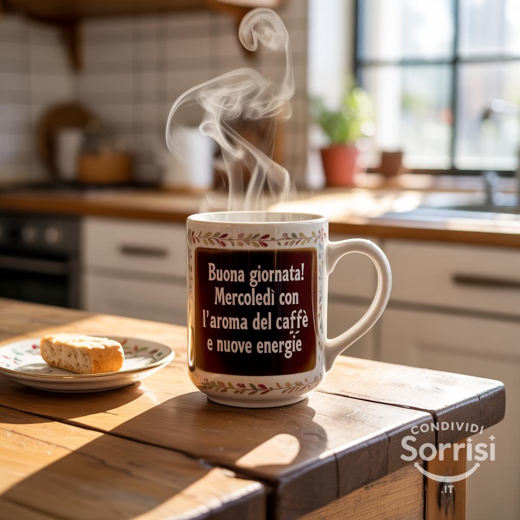 Buona giornata! Mercoledì con l'aroma del caffè e nuove energie