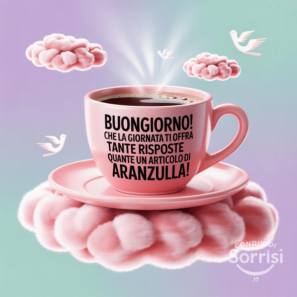Buongiorno! Che la giornata ti offra tante risposte quante un articolo di Aranzulla!