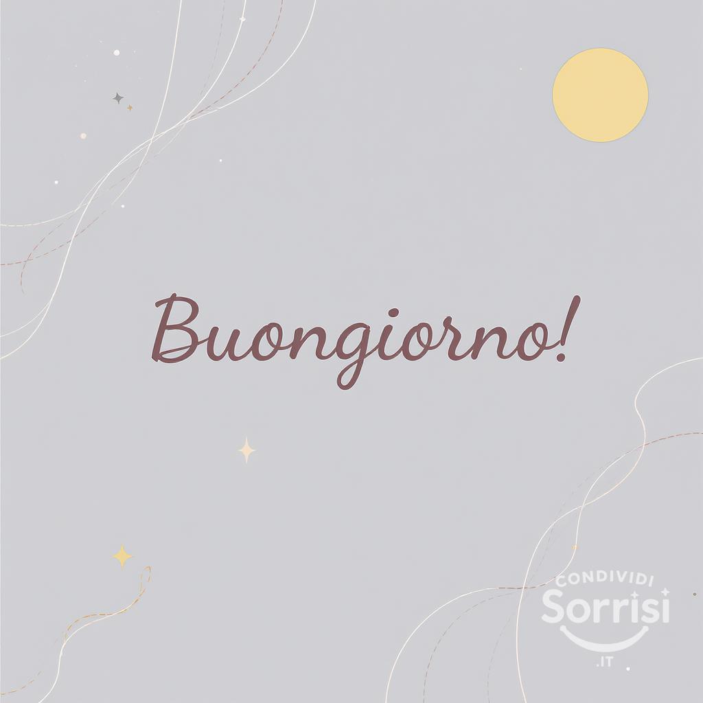 Buongiorno! 8 Lugliou, un'opportunità da non perdere