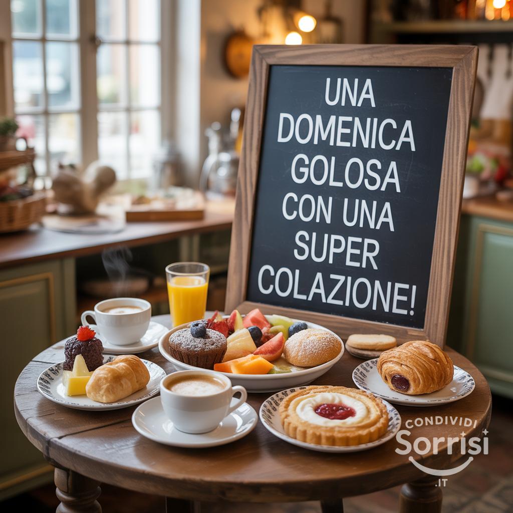 Una domenica golosa con una super colazione!