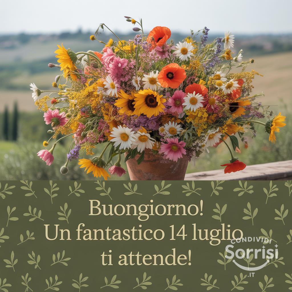 Buongiorno! Un fantastico  14 luglio ti attende!