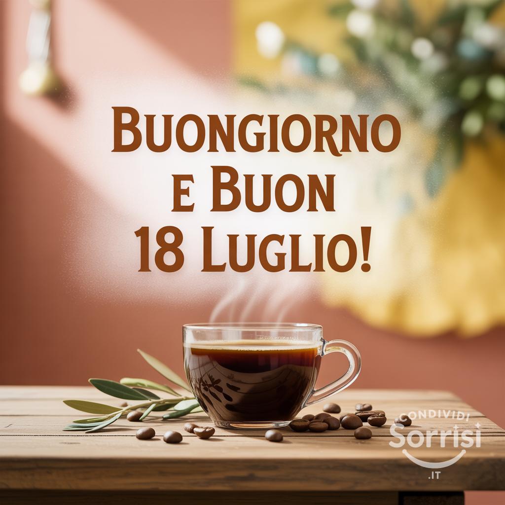 Buongiorno e buon  18 luglio!