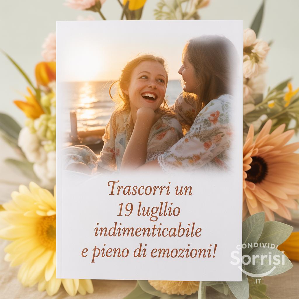 Trascorri un  19 luglio  indimenticabile e pieno di emozioni!