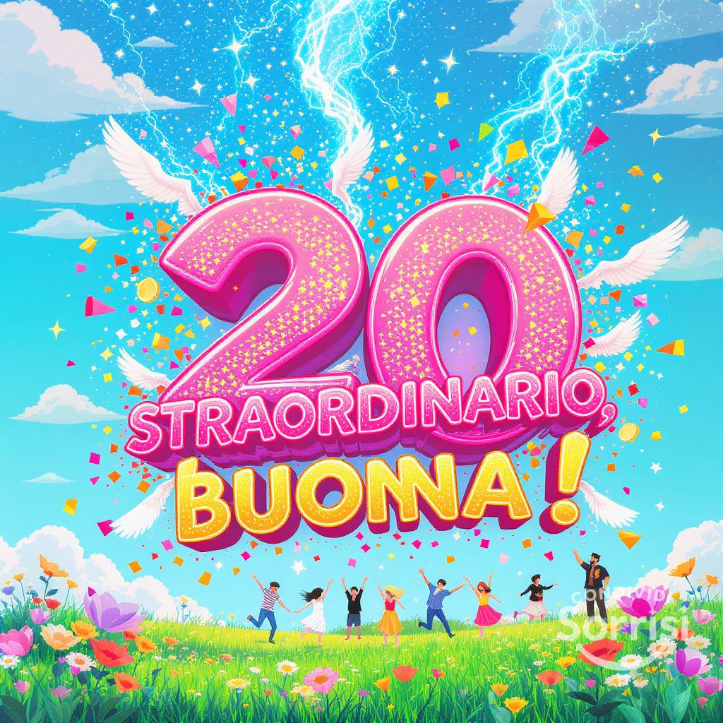 Vivi un 20 luglio  straordinario, buona !