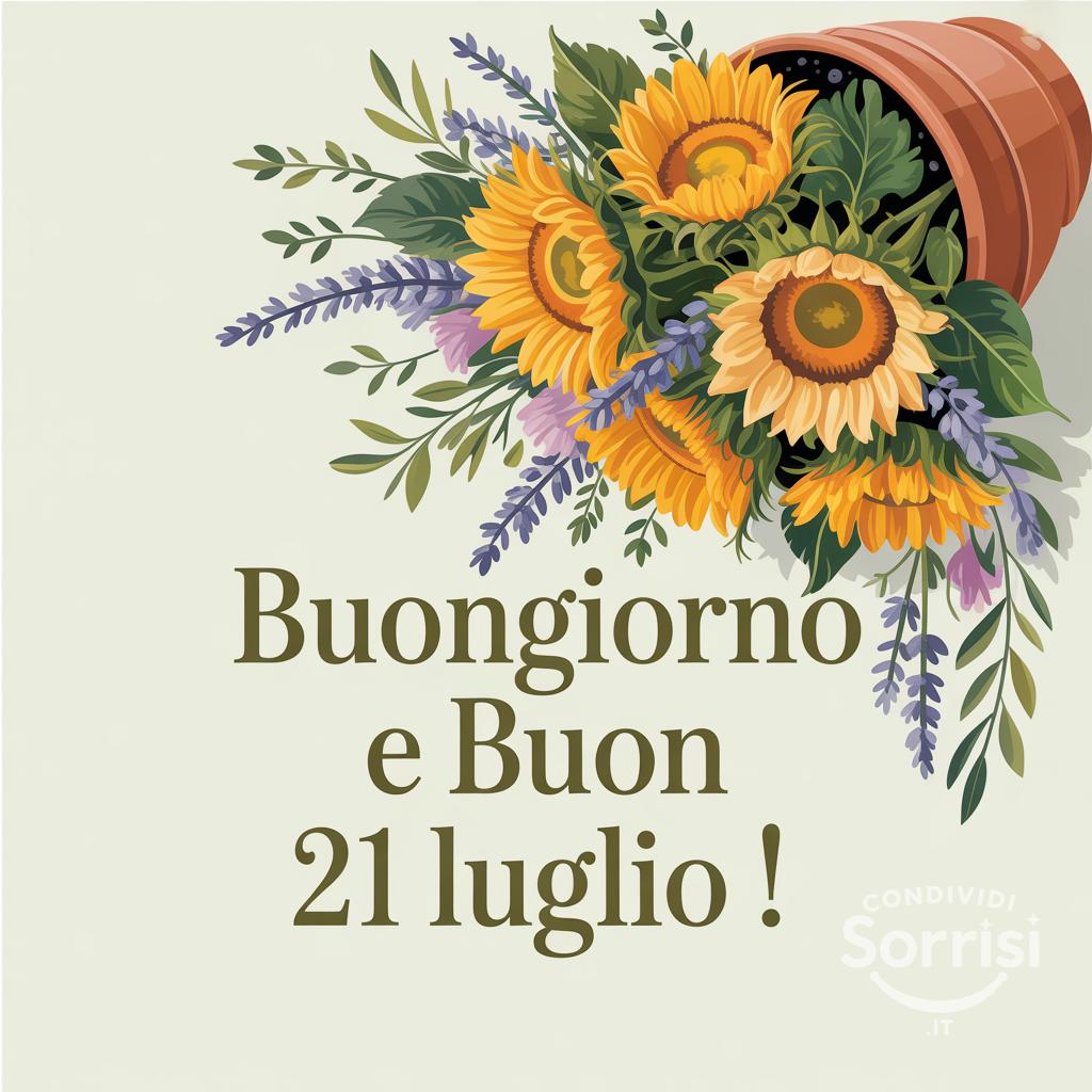 Buongiorno e buon  21 luglio !
