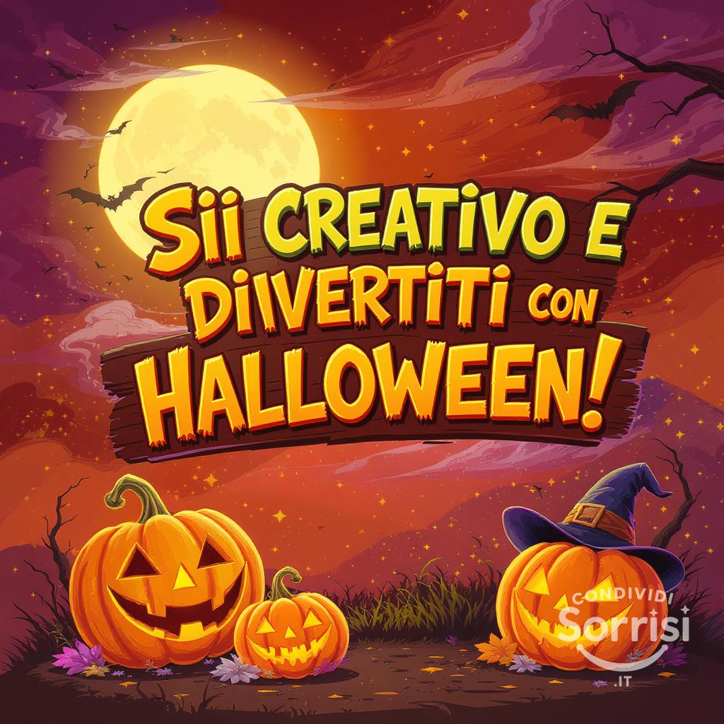 Sii creativo e divertiti con l'atmosfera di Halloween!