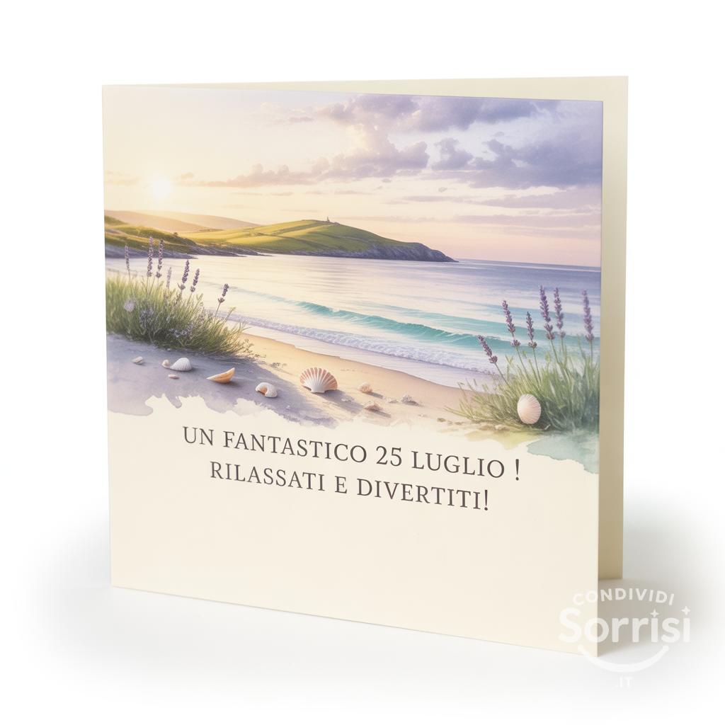 Un fantastico  25 luglio ! Rilassati e divertiti!