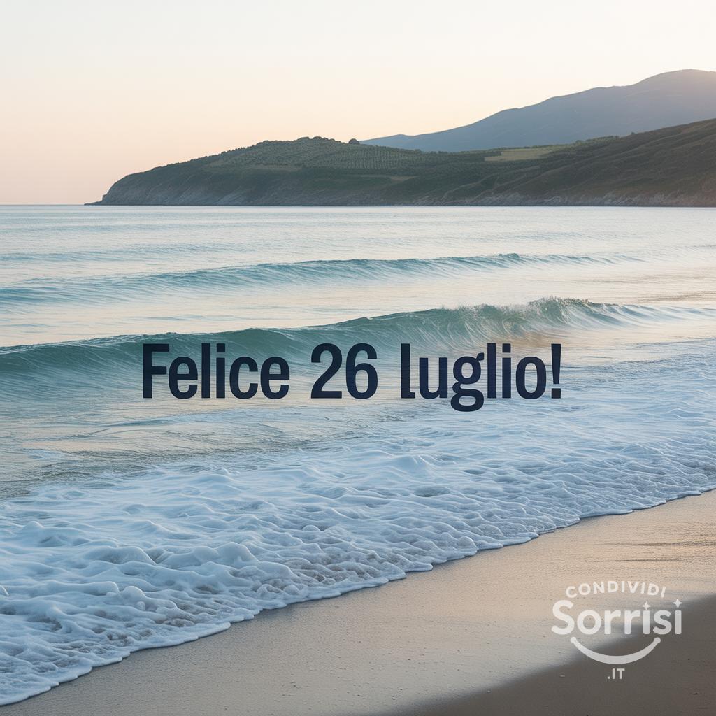 Felice  26 luglio !