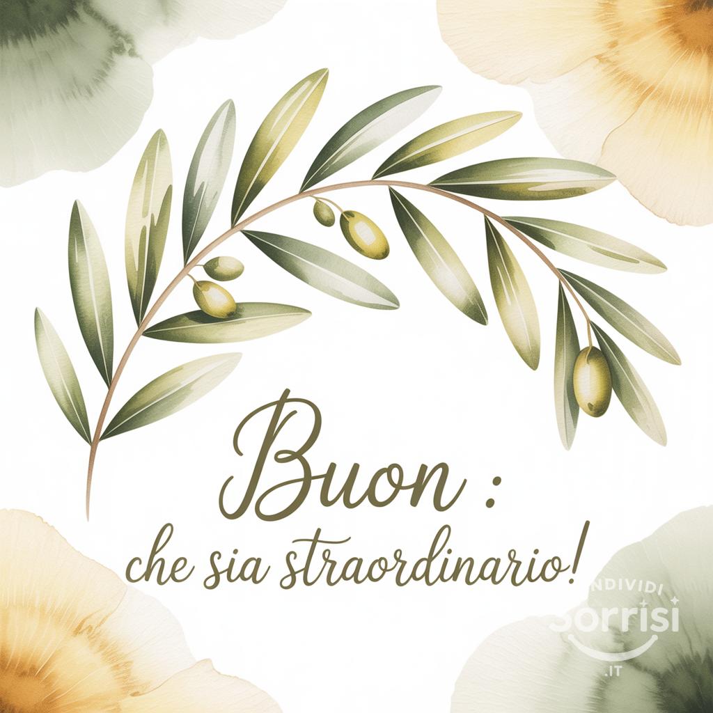 Buon : che sia straordinario!