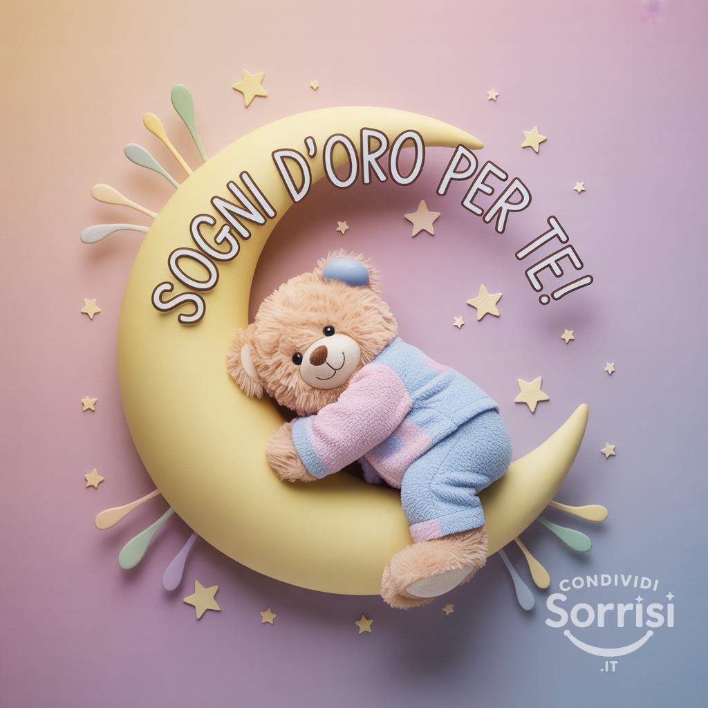 Sogni d'oro per te!