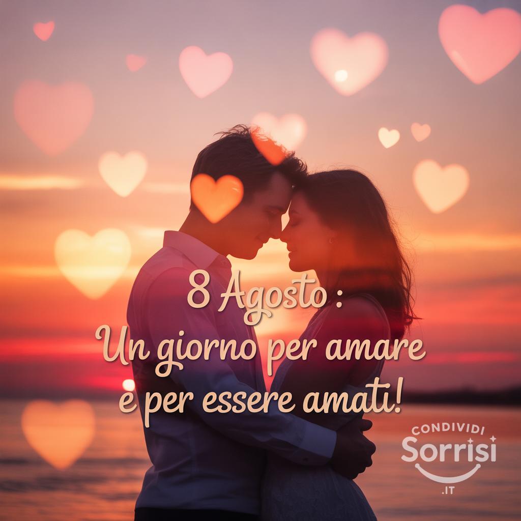 8 agosto : un giorno per amare e per essere amati!