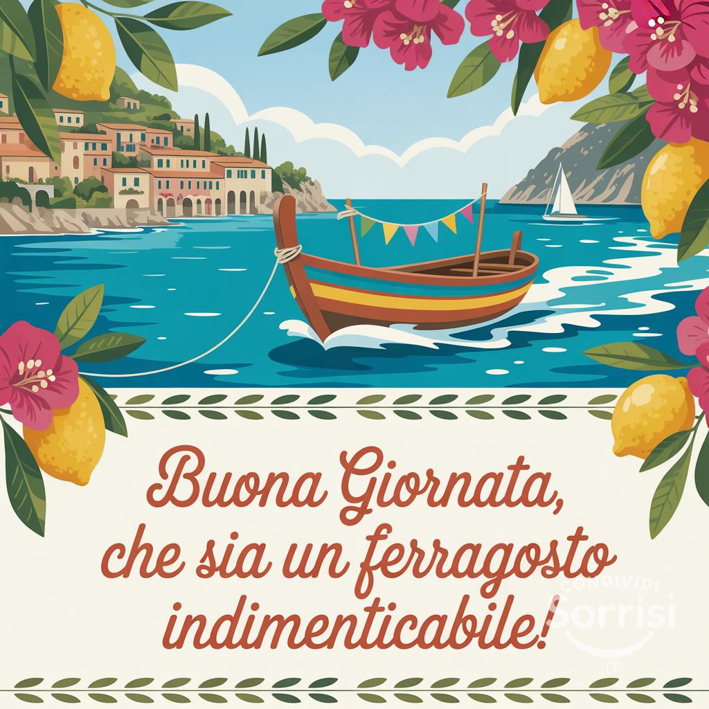 Buona giornata, che sia un Ferragosto indimenticabile!