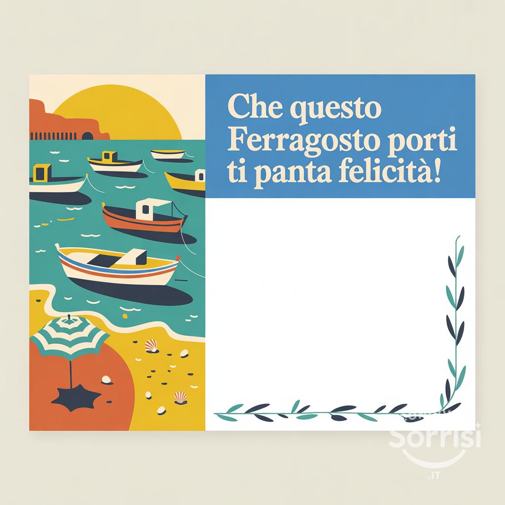 Che questo Ferragosto ti porti tanta felicità!