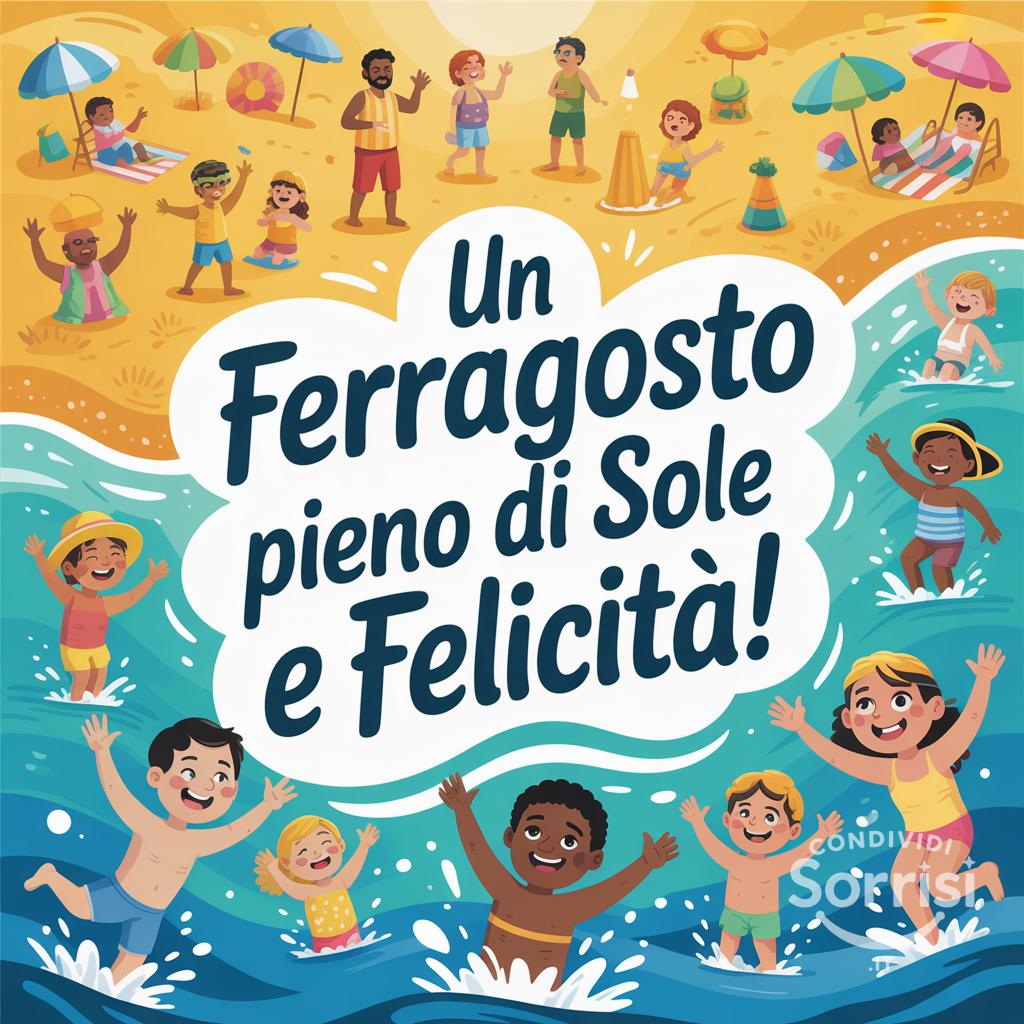 Un Ferragosto pieno di sole e felicità!