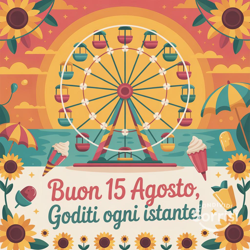 Buon 15 agosto, goditi ogni istante!