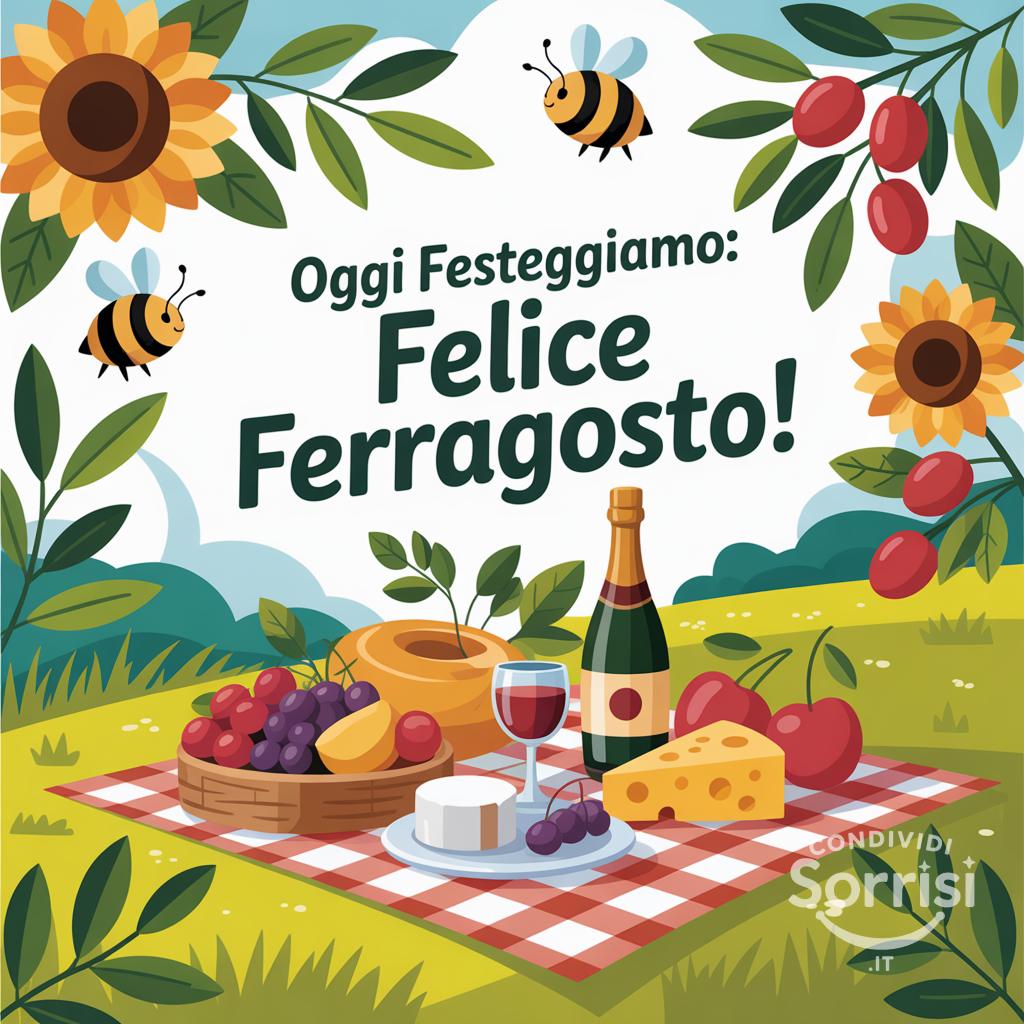 Oggi festeggiamo: Felice Ferragosto!