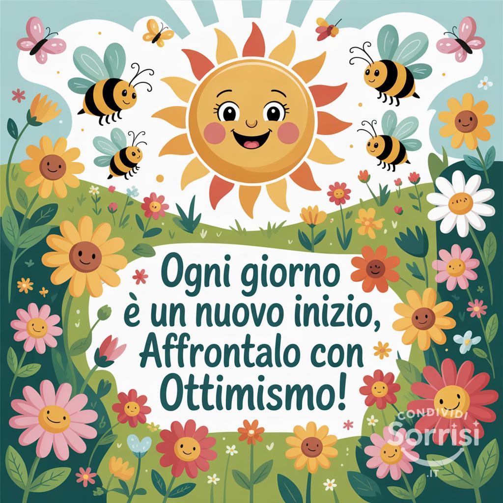 Ogni giorno è un nuovo inizio, affrontalo con ottimismo!