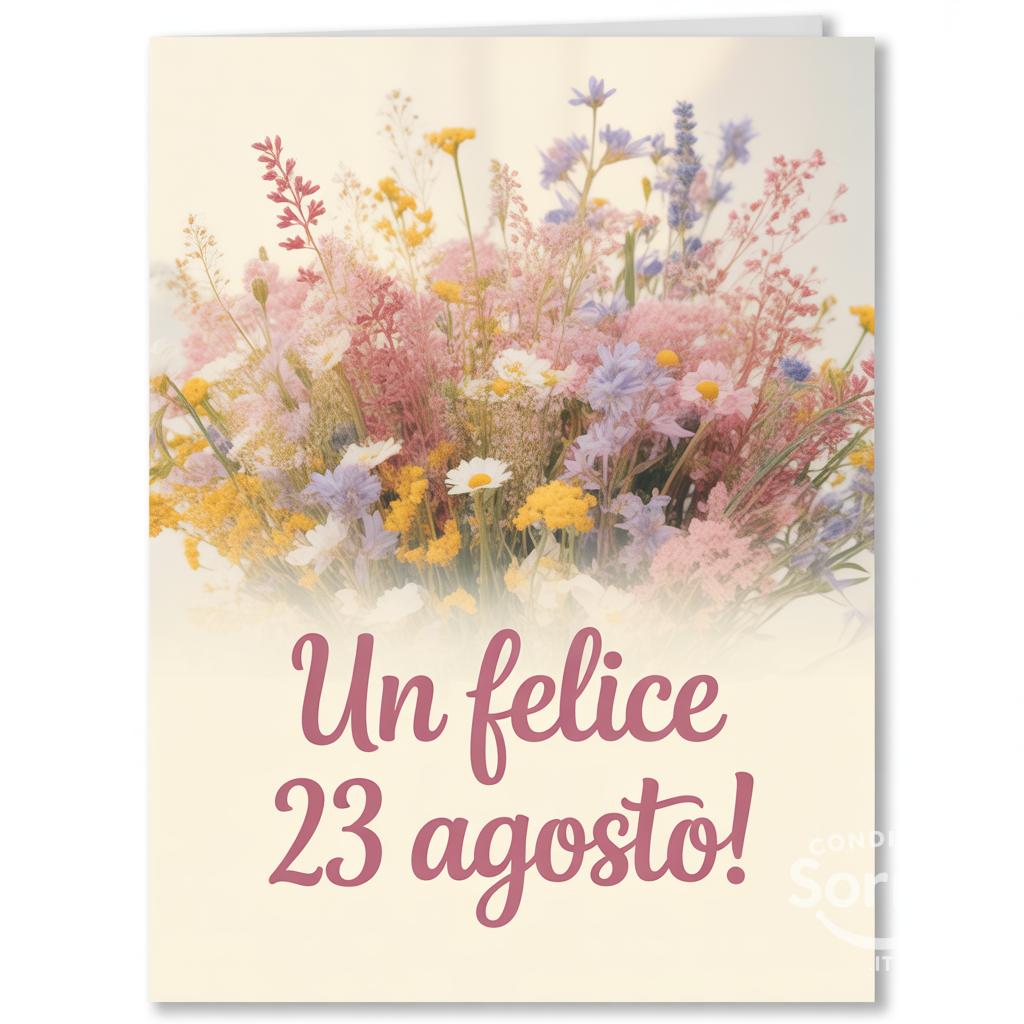 Un felice 23 agosto!