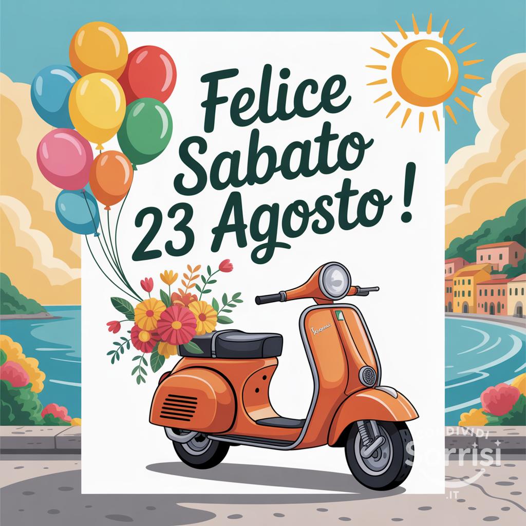 Felice sabato 23 agosto !