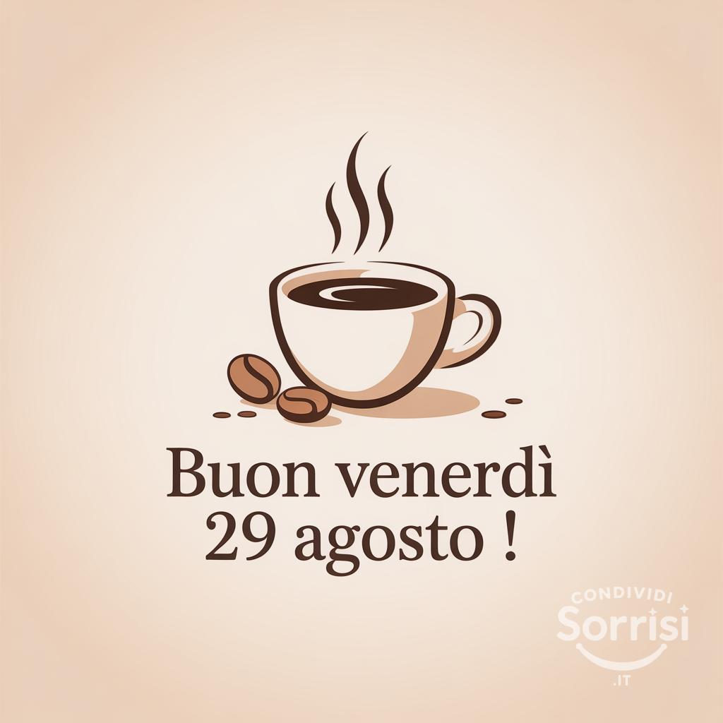 Buon venerdì 29 agosto !