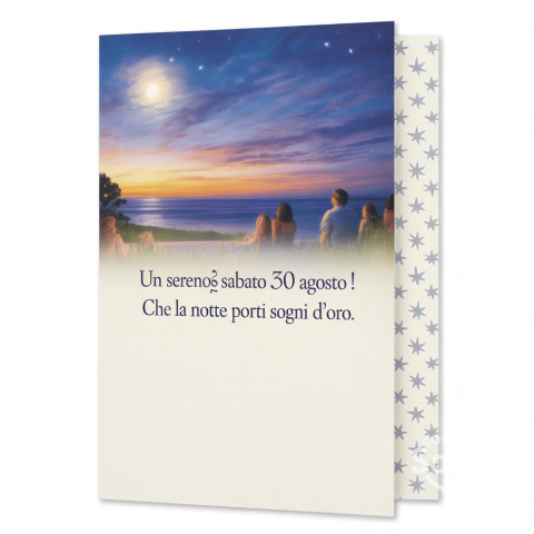 Serena Notte di Sabato 30 Agosto 2025!