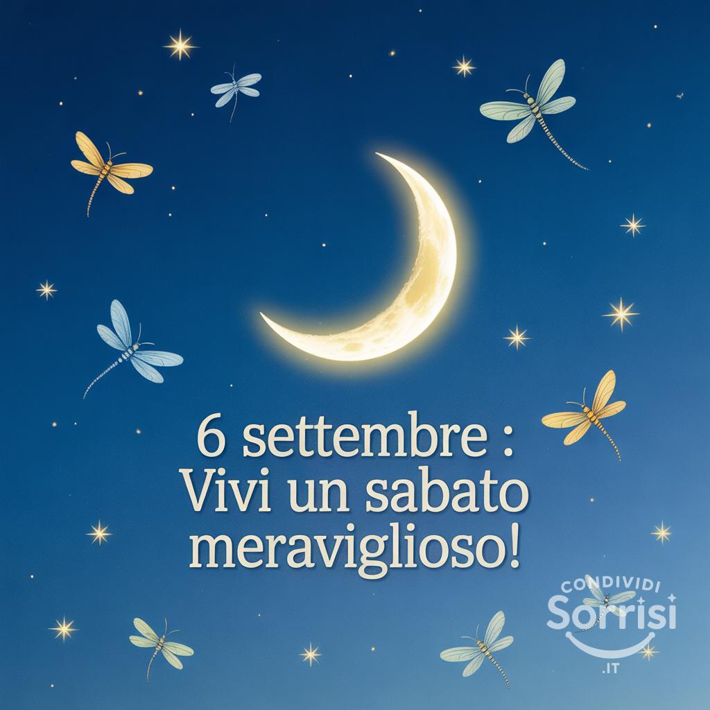 6 settembre : Vivi un sabato meraviglioso!