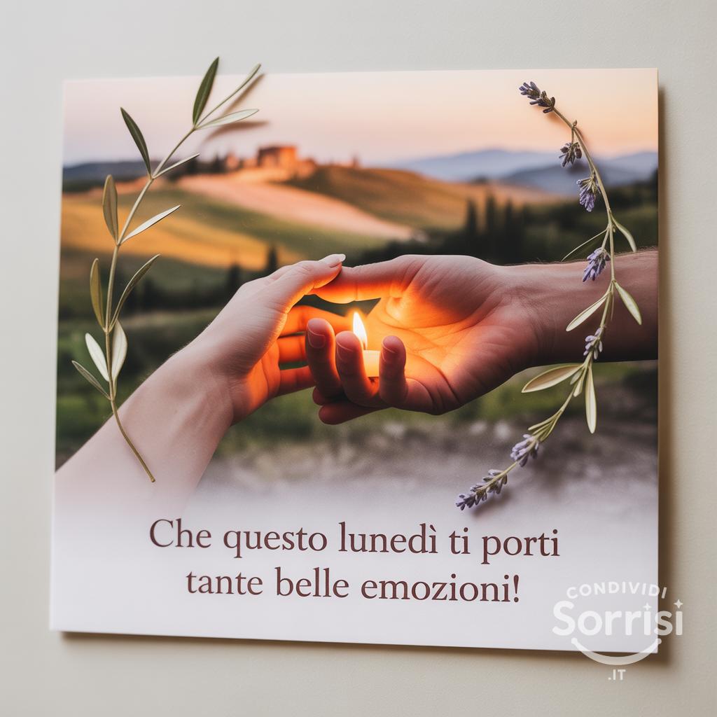 Che questo lunedì ti porti tante belle emozioni!
