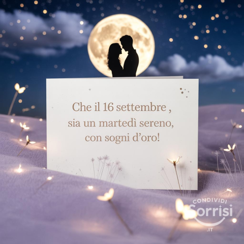 Serena Notte di Martedì 16 Settembre 2025!