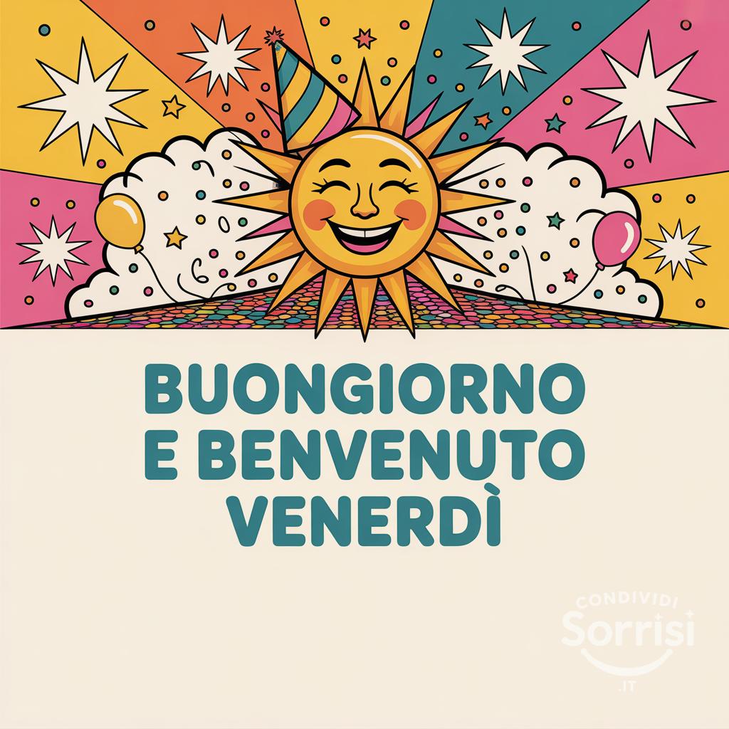 Buongiorno e benvenuto venerdì