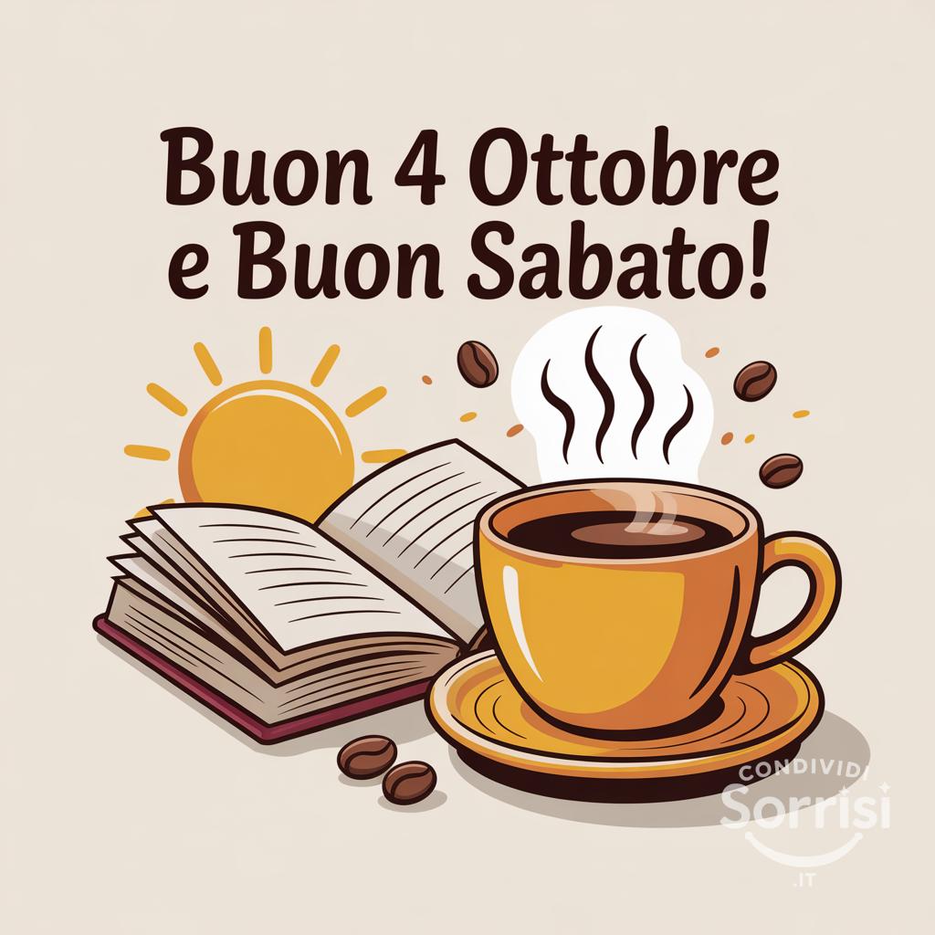Buon 4 ottobre  e buon sabato!