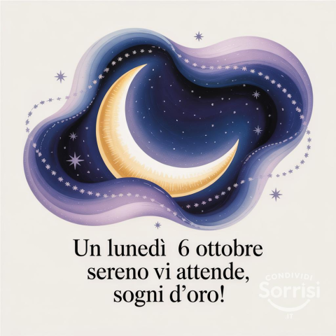 Serena Buonanotte Lunedì 6 Ottobre 2025!