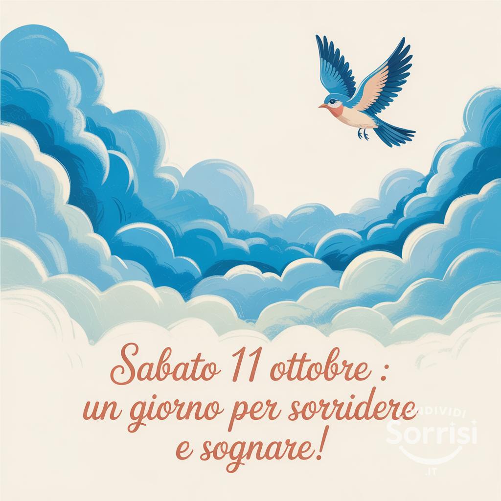 Sabato 11 ottobre : un giorno per sorridere e sognare!