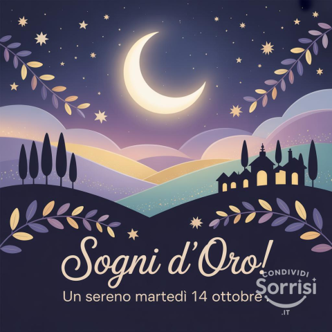 Serena Notte, Martedì 14 Ottobre 2025!