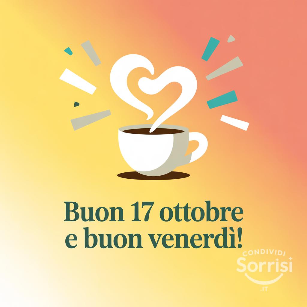 Buon 17 ottobre  e buon venerdì!