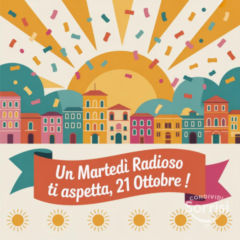 Un Saluto al Martedì 21 Ottobre 2025: Un Giorno Speciale!