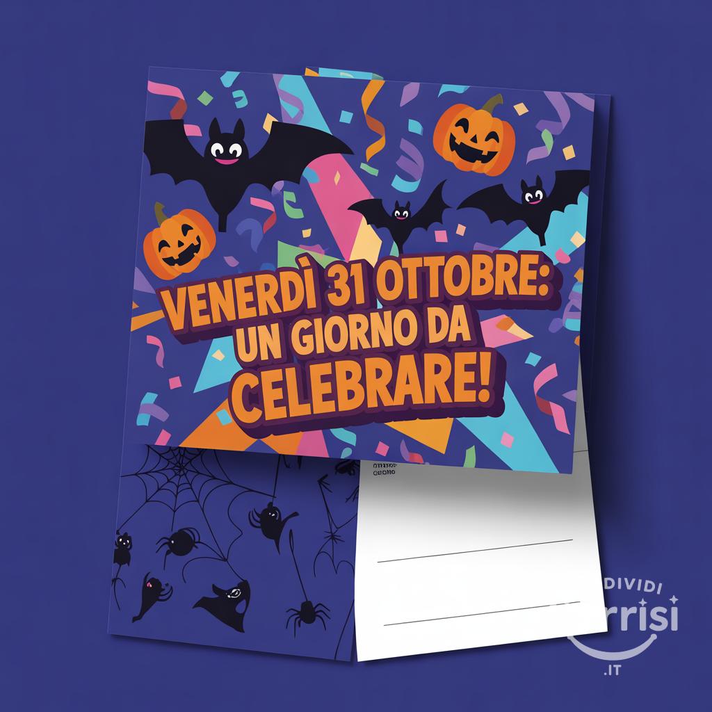 Venerdì 31 ottobre: un giorno da celebrare!