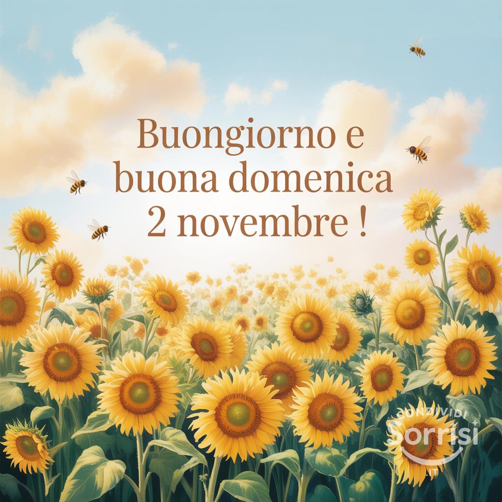 Buongiorno e buona domenica 2 novembre !