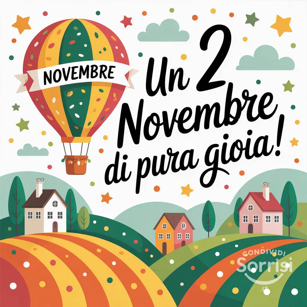 Un 2 novembre  di pura gioia!