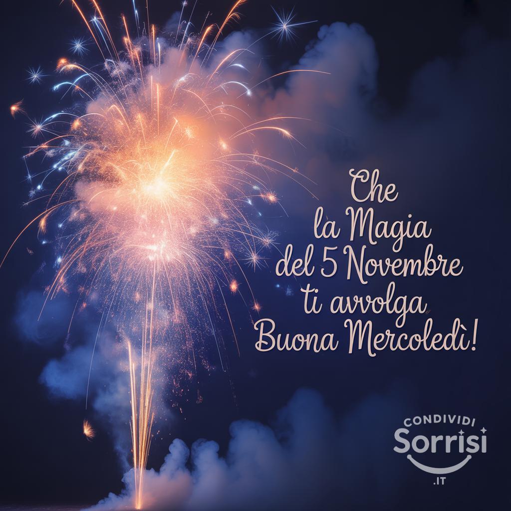 Che la magia del 5 novembre  ti avvolga, buona mercoledì!