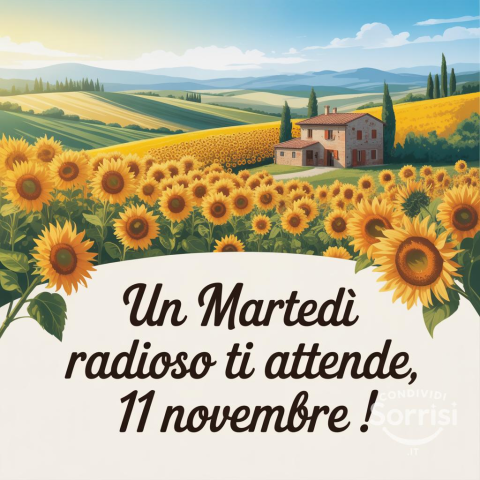 Buongiorno e Buona Martedì 11 Novembre 2025: Un Giorno Speciale?