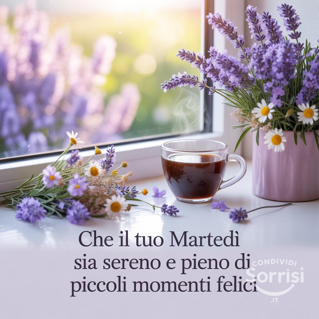 Che il tuo martedì sia sereno e pieno di piccoli momenti felici